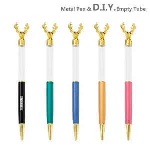 Empty Tube Floating DIY Pen With Deer Head 1