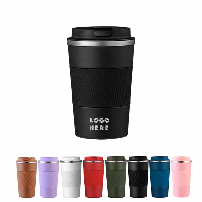 13 Oz. Stainless Steel Travel Coffee Cup Tumbler Mug