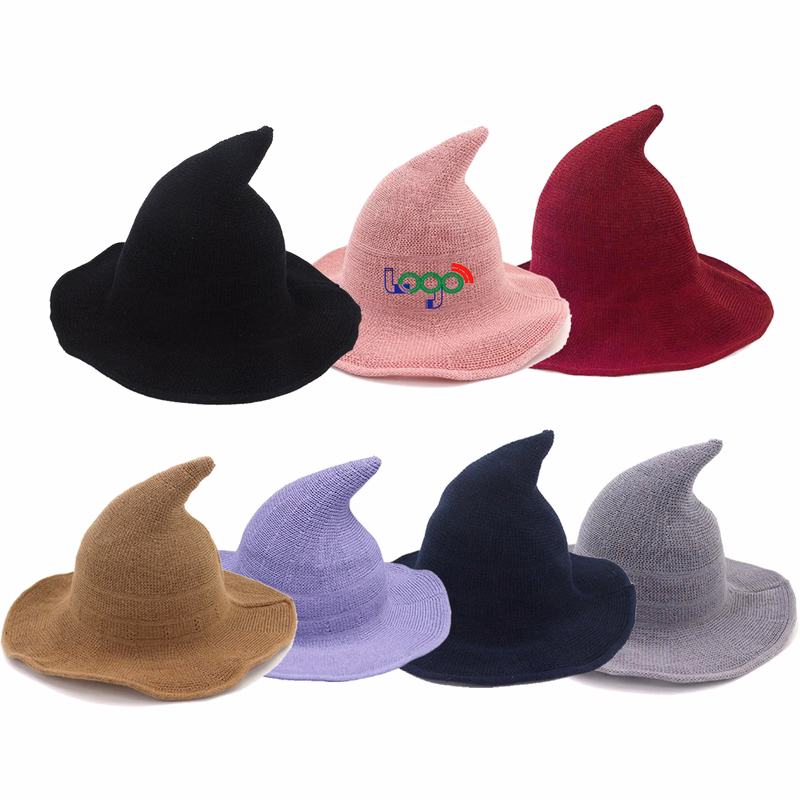 Witch Chic Foldable Hat Versatile Style Halloween Wizerd