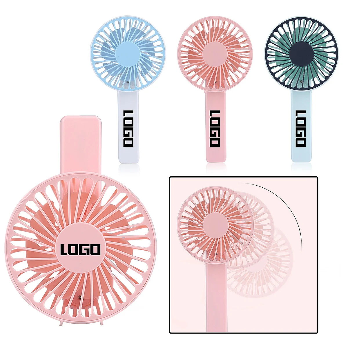 Rechargeable Low Noise Rotatable Fan 1