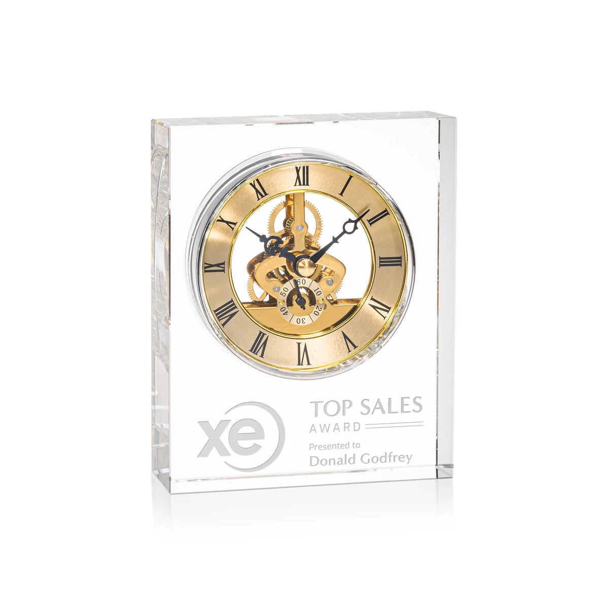 Ashland Clock - Gold Dial 1