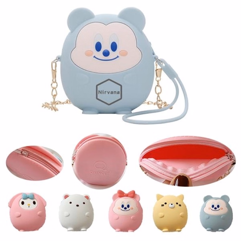 Cartoon Silicone Coin Purse