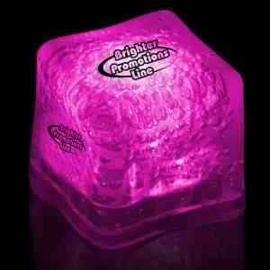 Pink Light Up Premium LitedIce Brand Ice Cube 1
