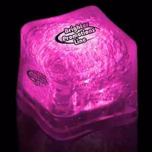 Pink Light Up Premium LitedIce Brand Ice Cube