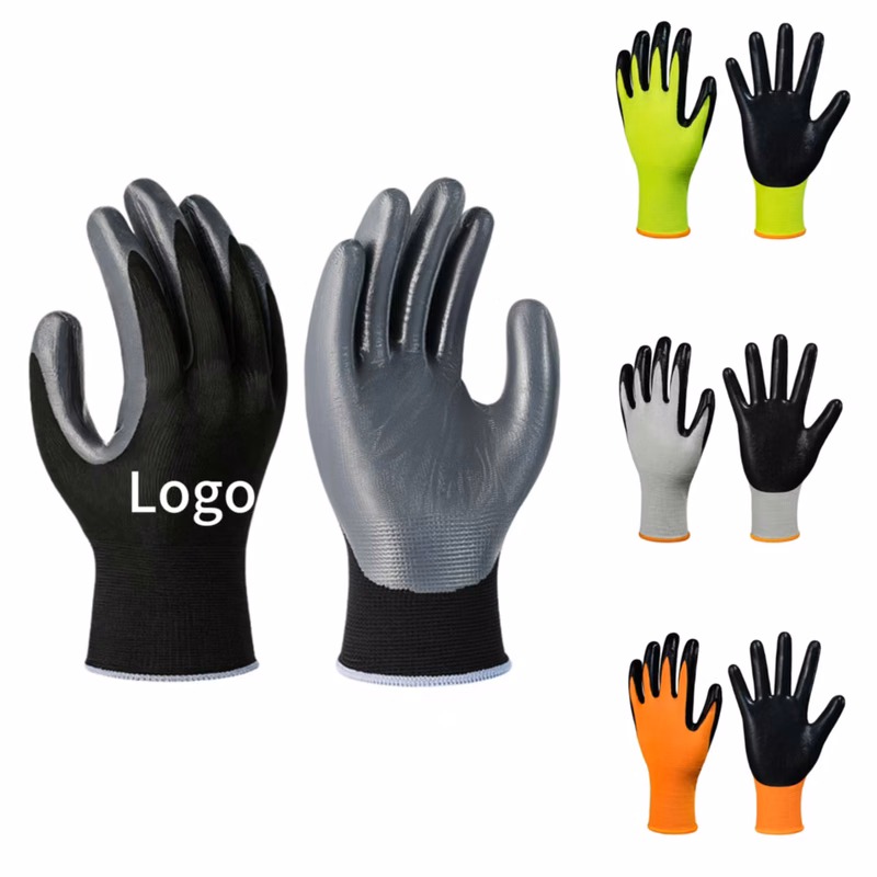 Nitrile Coated Work Gloves