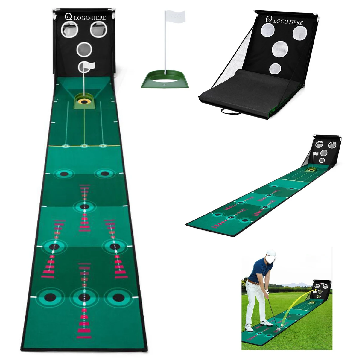 18 X 98 Inch Portable Golf Exerciser 1