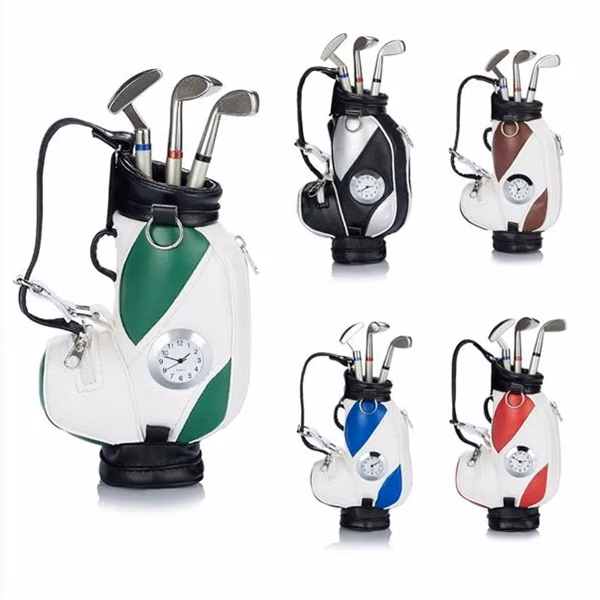 Golf Holder And Club Pens Set