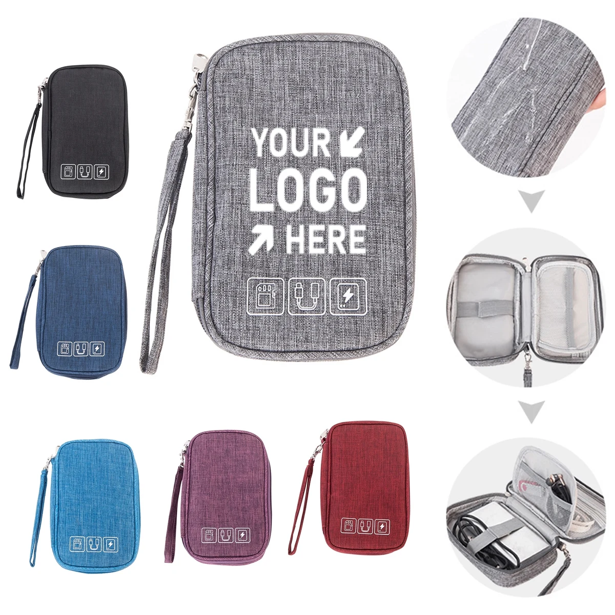 Multi-function Travel Electronics Organizer 1