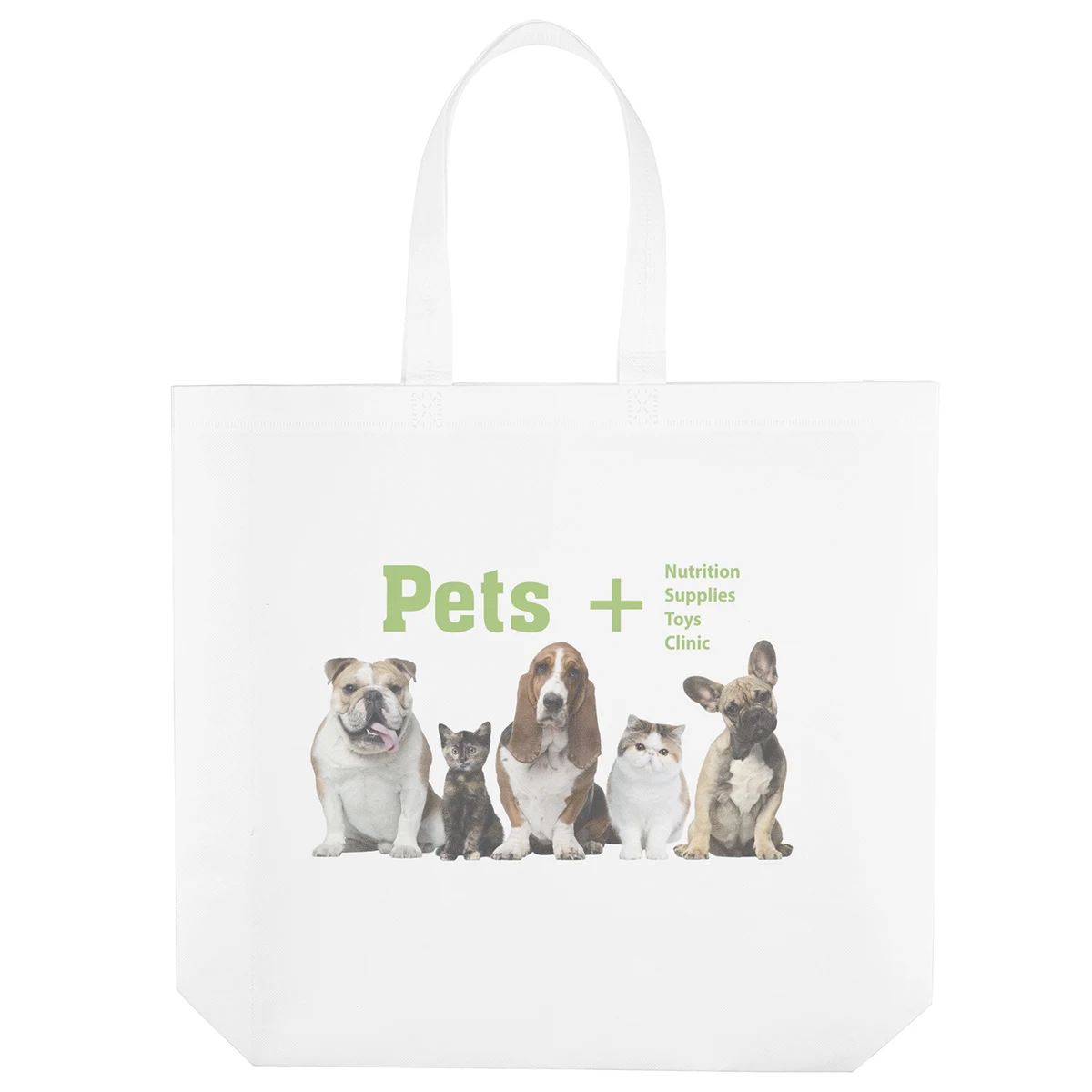 Ava - Laminated Non-Woven Totes - Dynamic Color 1