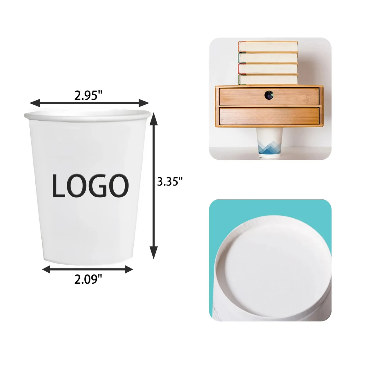 Thickened Disposable Paper Cup 1