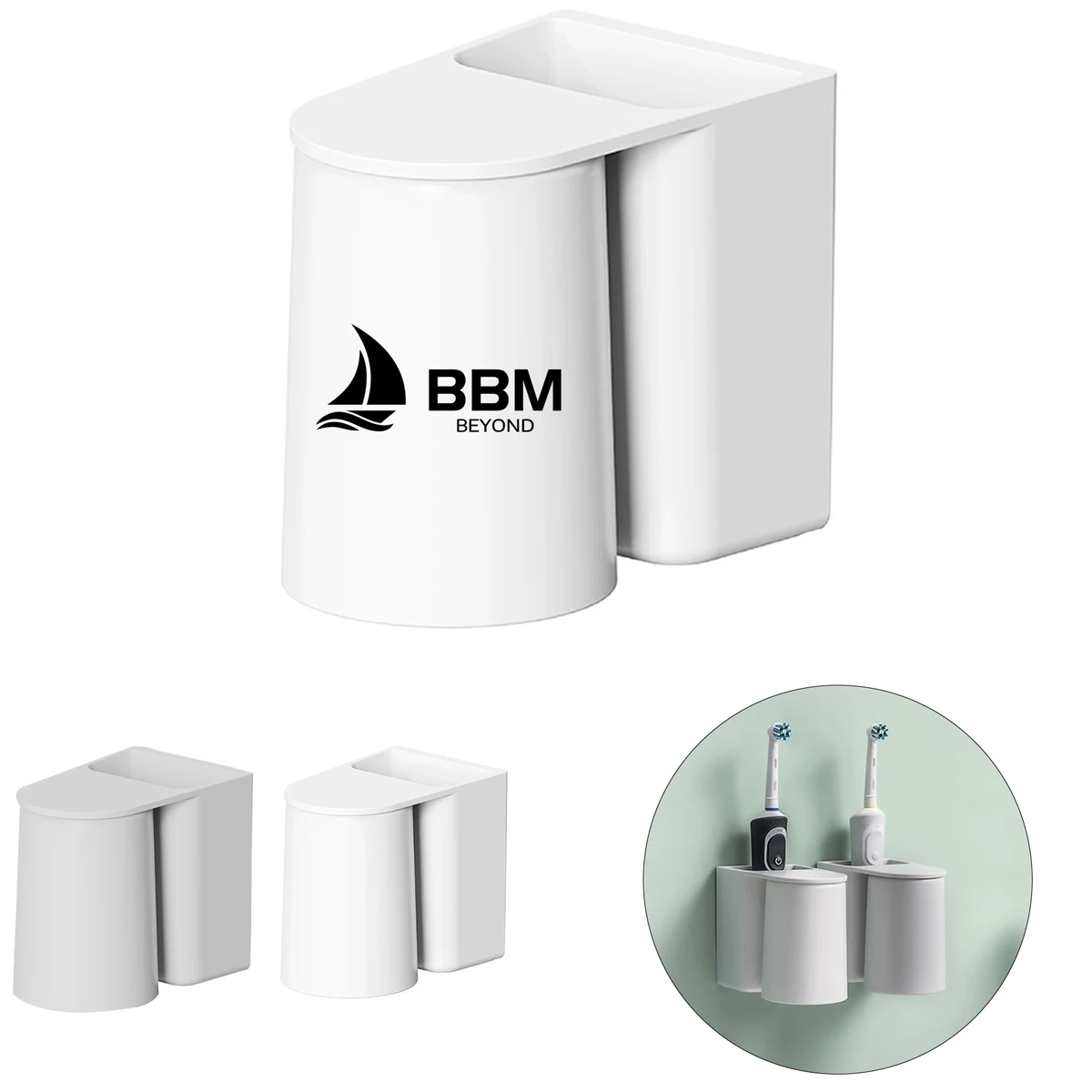 Magnetic Wall Mounted Electric Toothbrush Holder 1