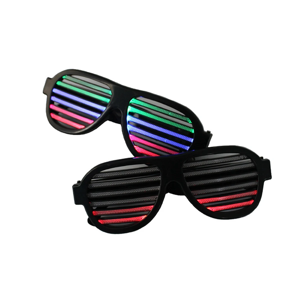LED Shutter Shades Sunglasses 1