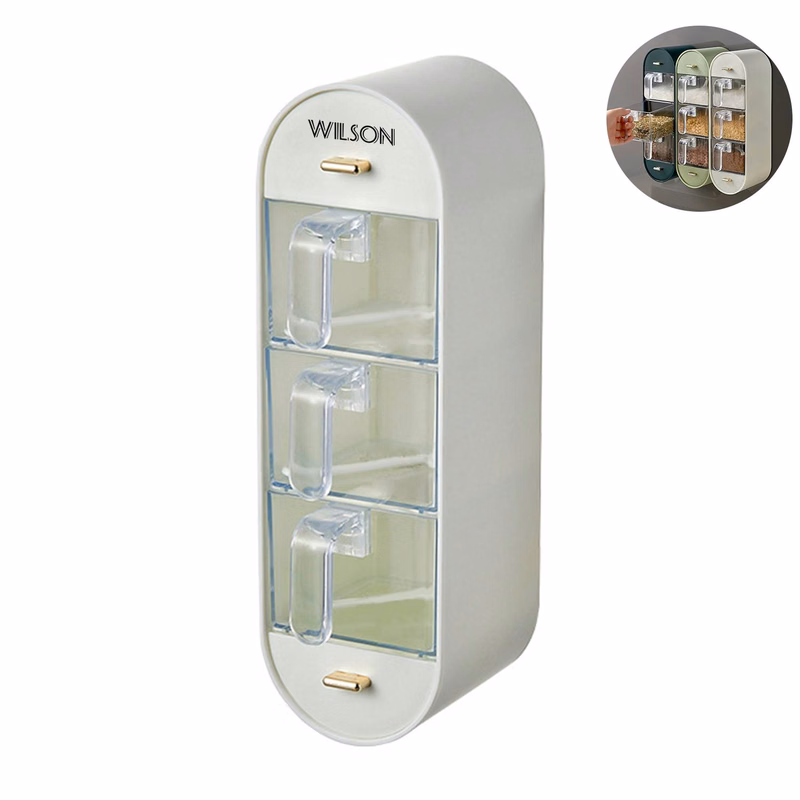 Household Wall-Mounted Seasoning Box