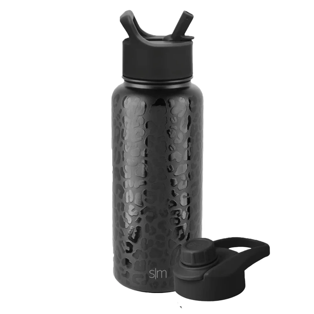 32 oz Simple Modern® Stainless Steel Insulated Summit Water Bottle w/ Straw Lid, custom water bottle with logo imprint 1