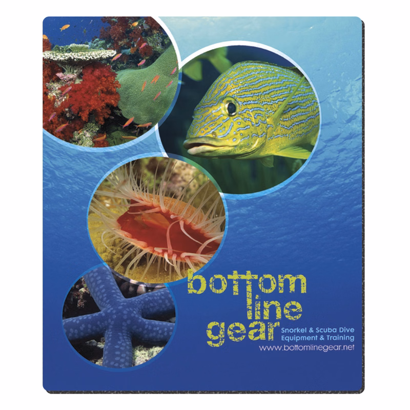 Good Value™ 1/8" Firm Surface Mouse Pad (8" x 9-1/2")