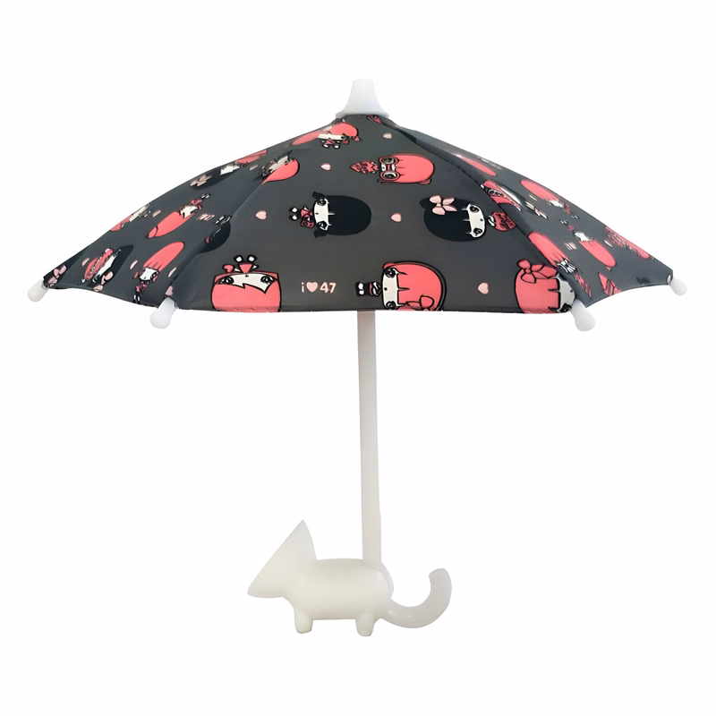 Mobile phone sunshade