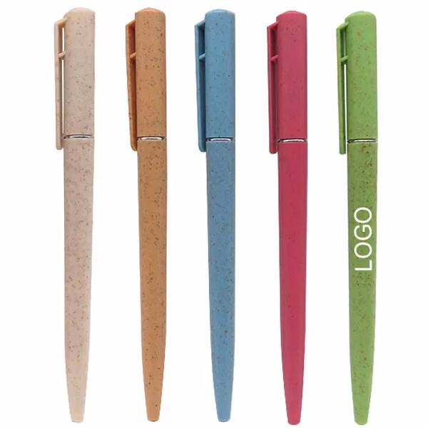 Environmentally Wheat Straw Ballpoint Pen