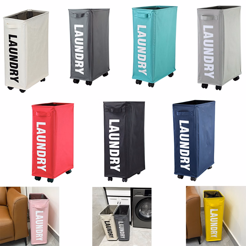 72L Collapsible Washing Laundry Basket/ Bag Containers
