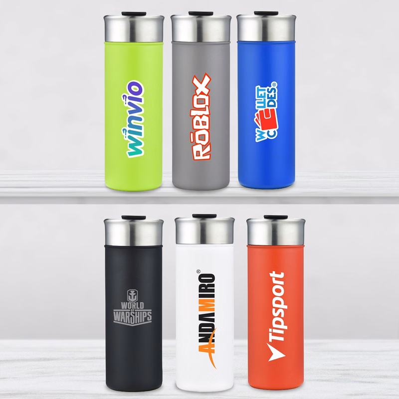 BOISE - 18 OZ DOUBLE WALL STAINLESS STEEL VACUUM TUMBLER