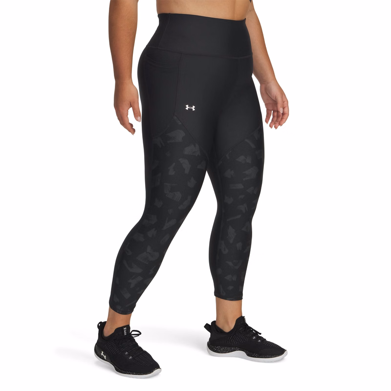 UA Tech Printed Panel Women's Ankle Leggings