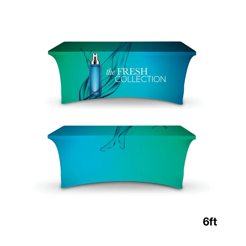 DisplaySplash 6' Stretch Table Cover 1