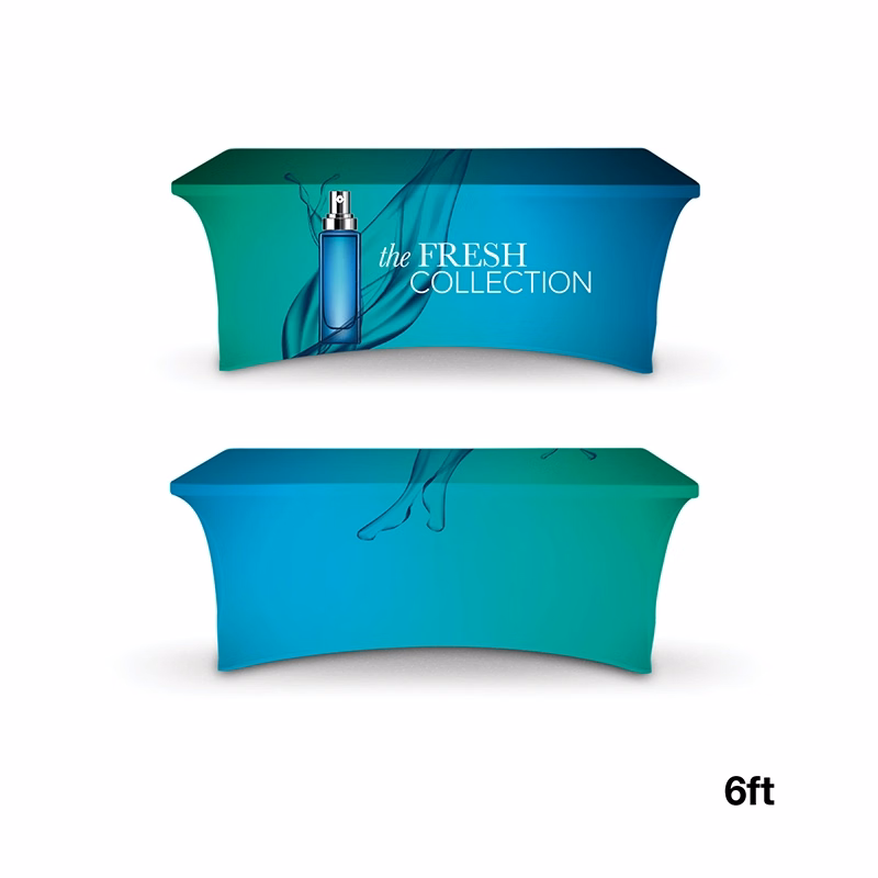 DisplaySplash 6' Stretch Table Cover