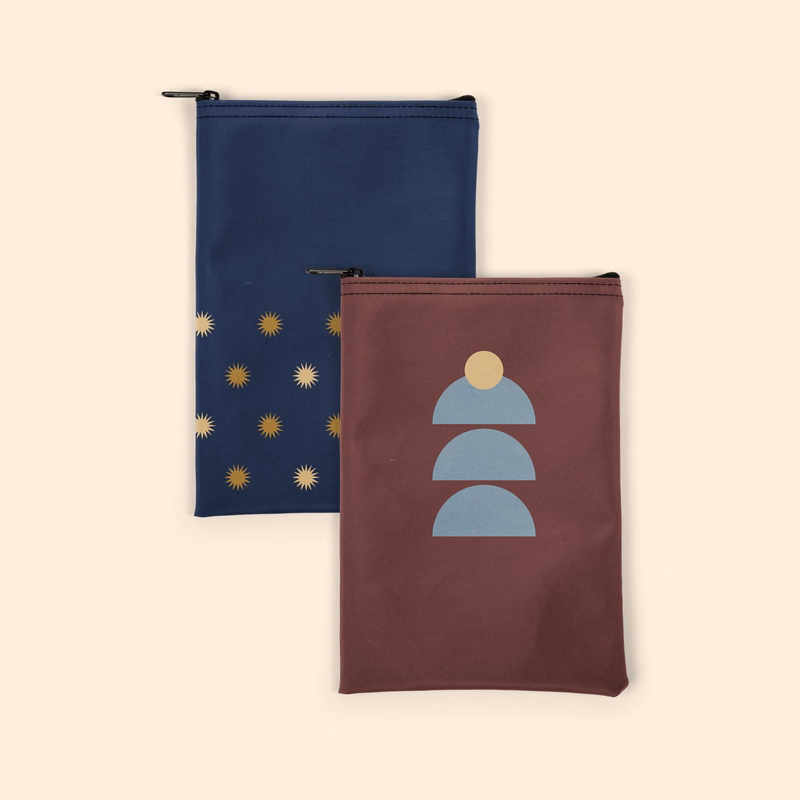VERTICAL BANK BAG LN 7X10