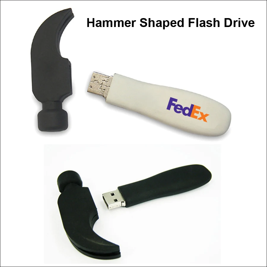 Hammer Shaped Flash Drive / USB - 2 GB 1