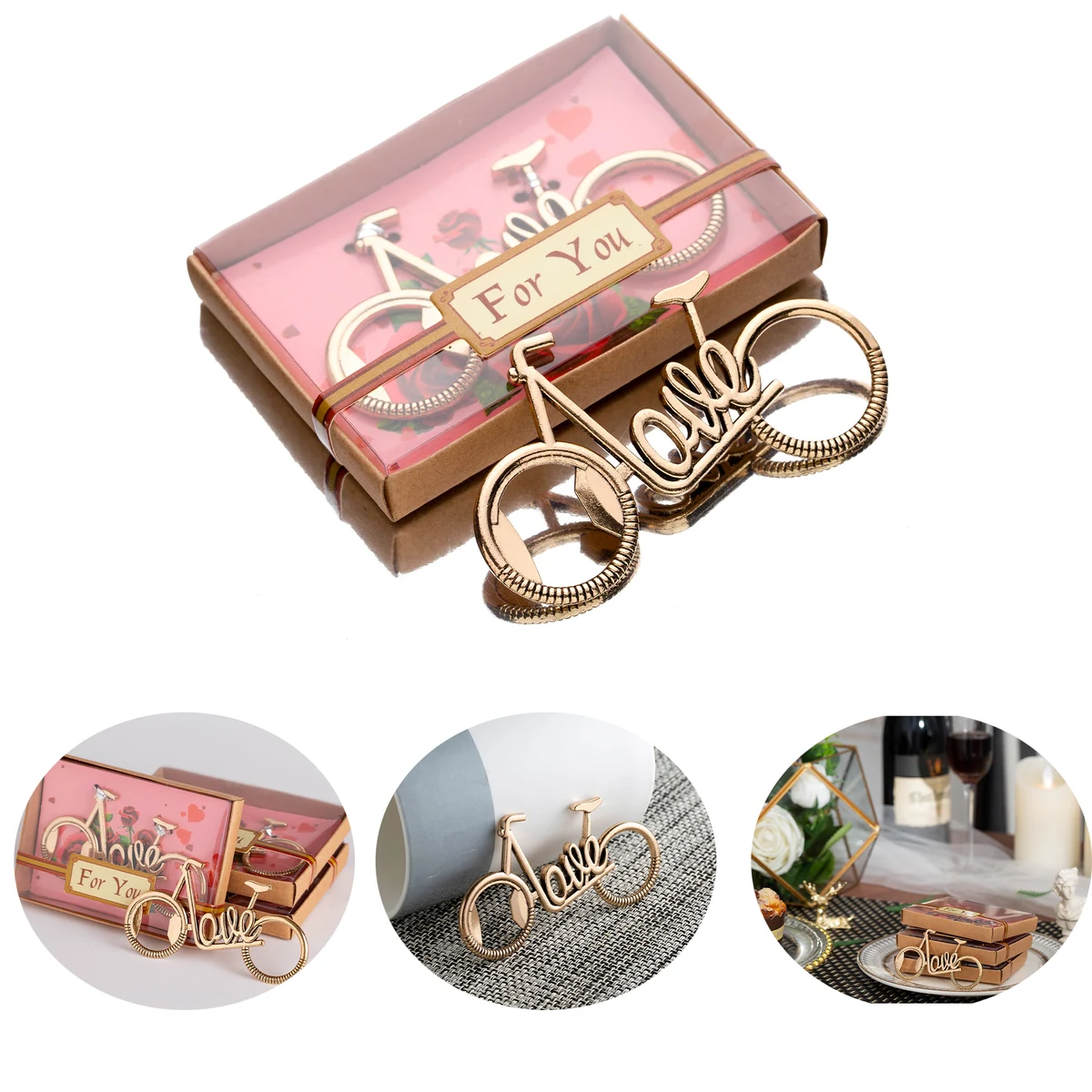 Fantasee Wedding Party Favor Wine Bottle Opener 1