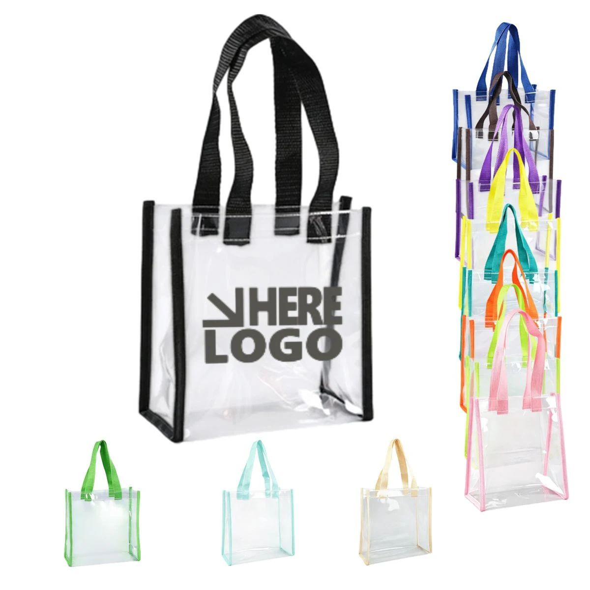 Transparent PVC Tote Bag 1