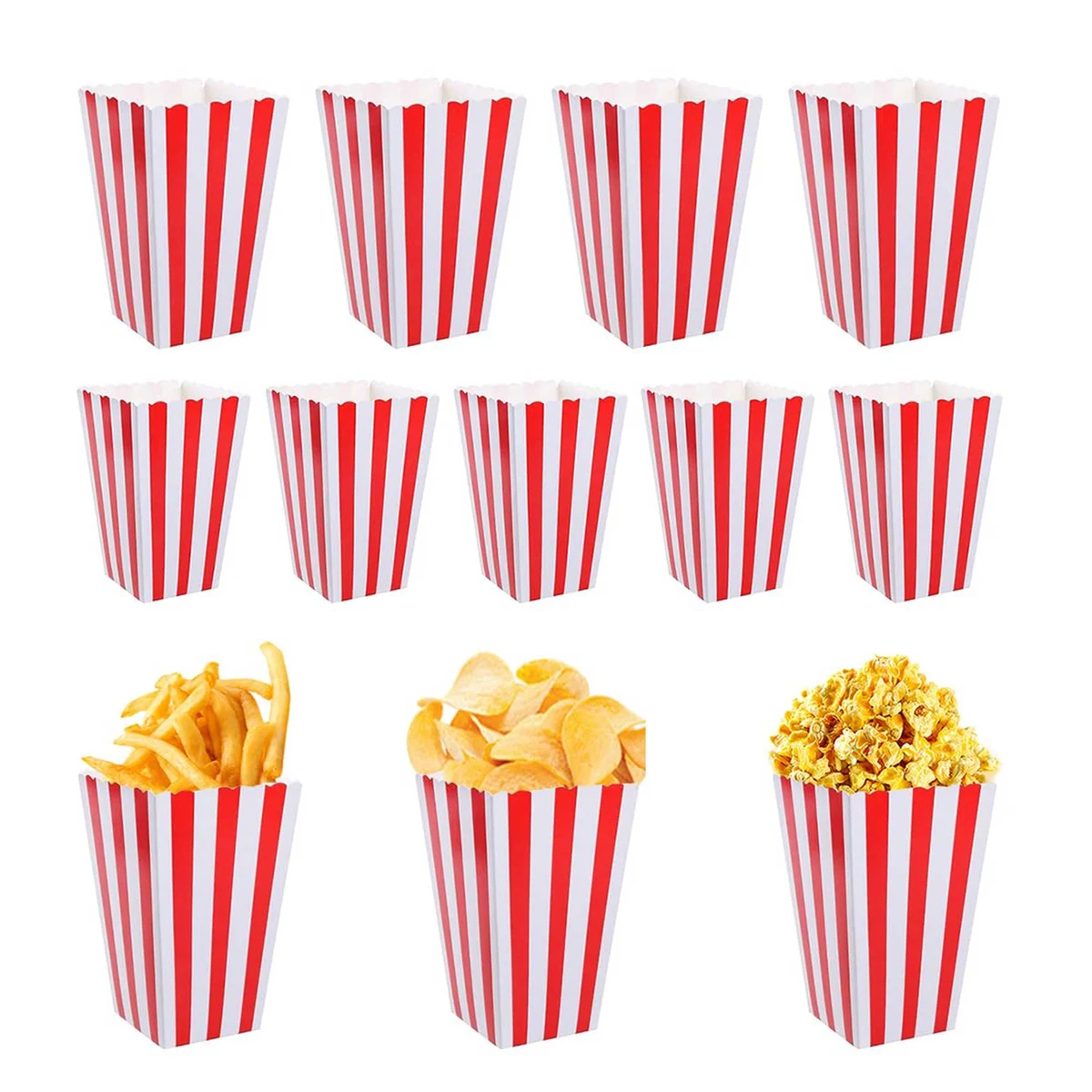 Paper Popcorn Bags 1