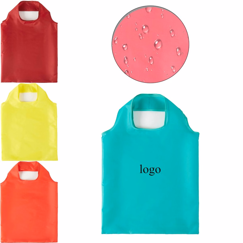 Water Resistant Foldable Shopping Tote Bag