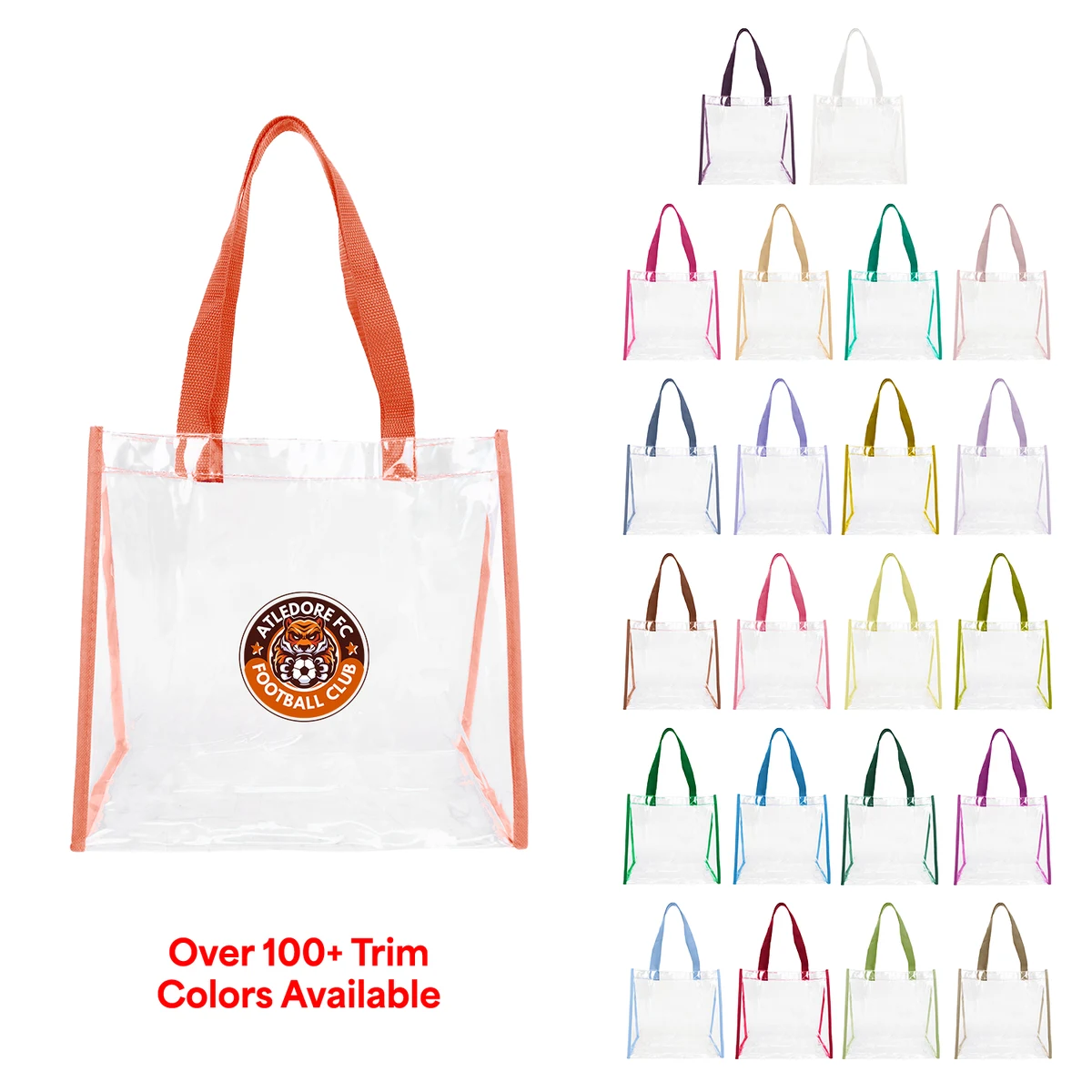 Clear Stadium Security Open Tote (Price includes air shipping direct to customer) 1