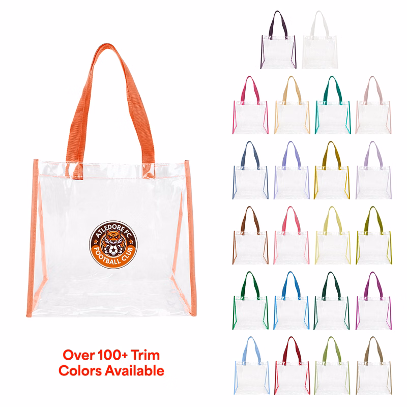 Clear Stadium Security Open Tote (Price includes air shipping direct to customer)