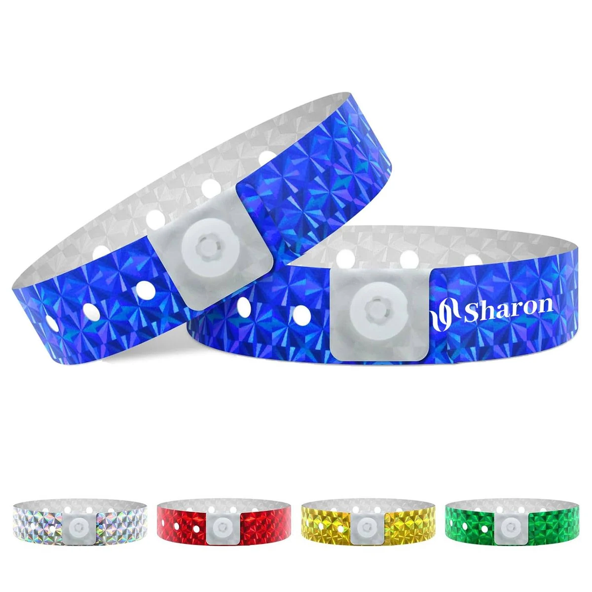 Party Holographic Wristbands Waterproof 1