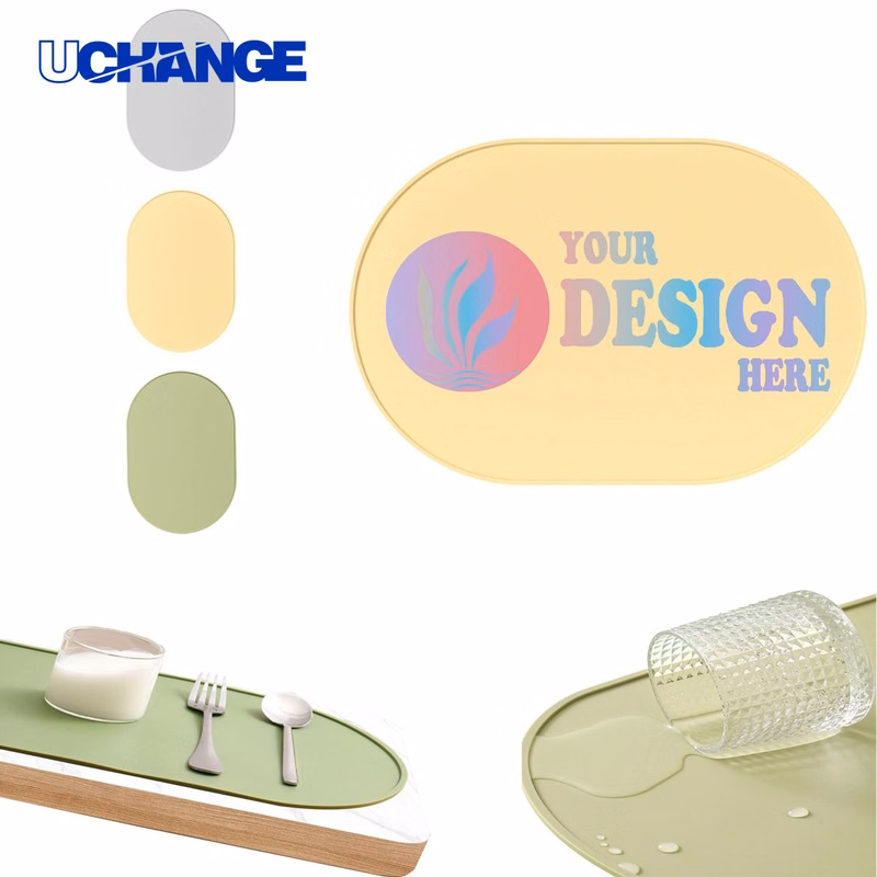 Full Color Printed Silicone Placemat