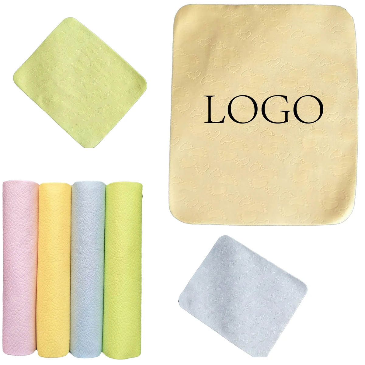 Custom LOGO glasses screen lens wiping cloth 1