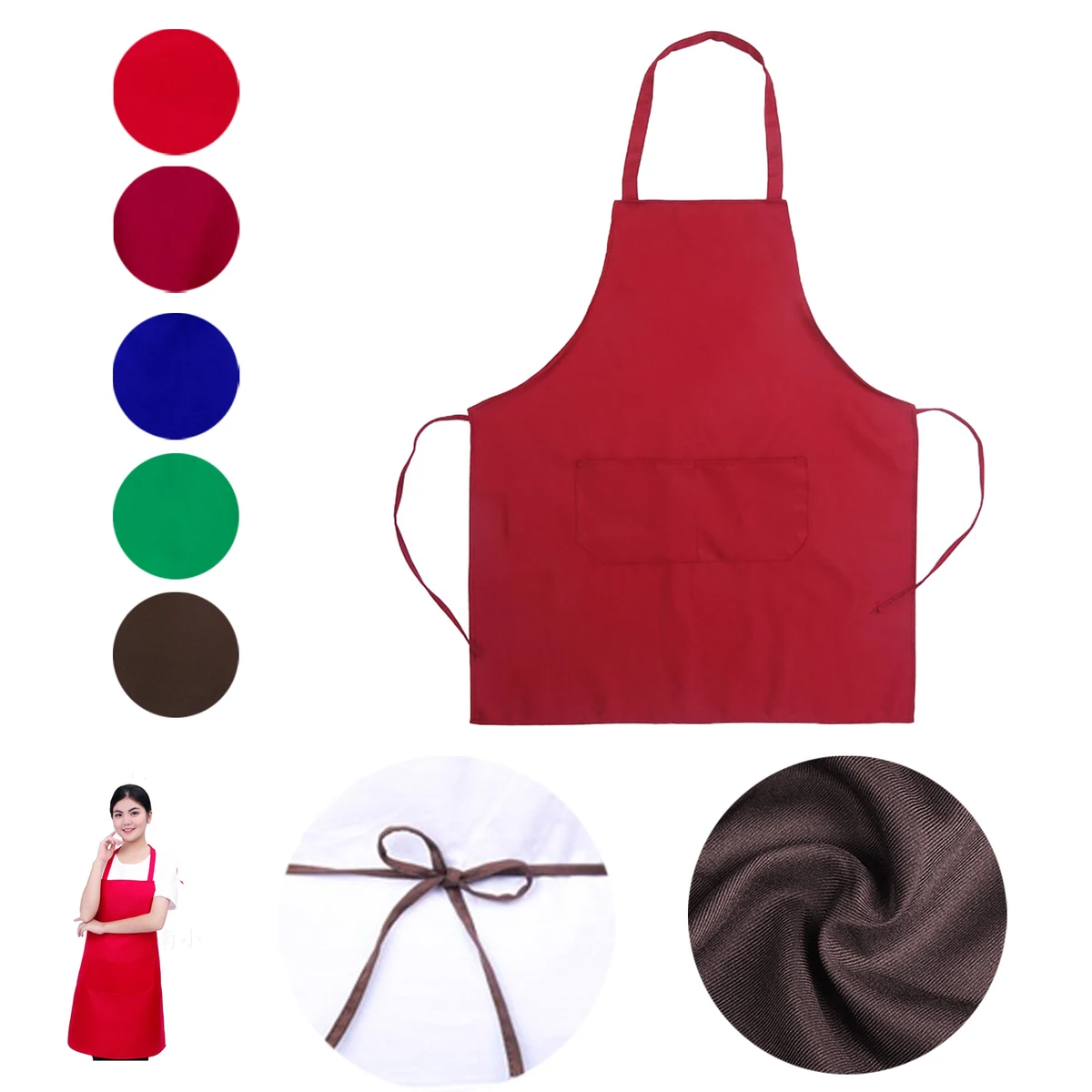 Chef Working Unisex Adult Butcher Apron 1
