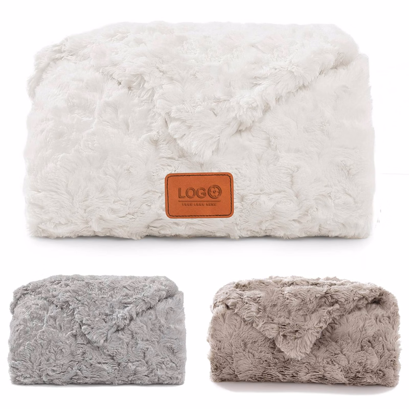 Custom 50 x 60 in Faux Fur Blanket