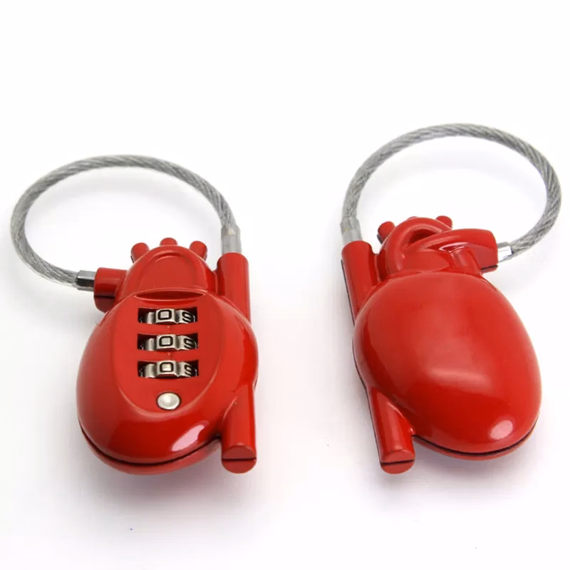 Heart Shape Combination Lock