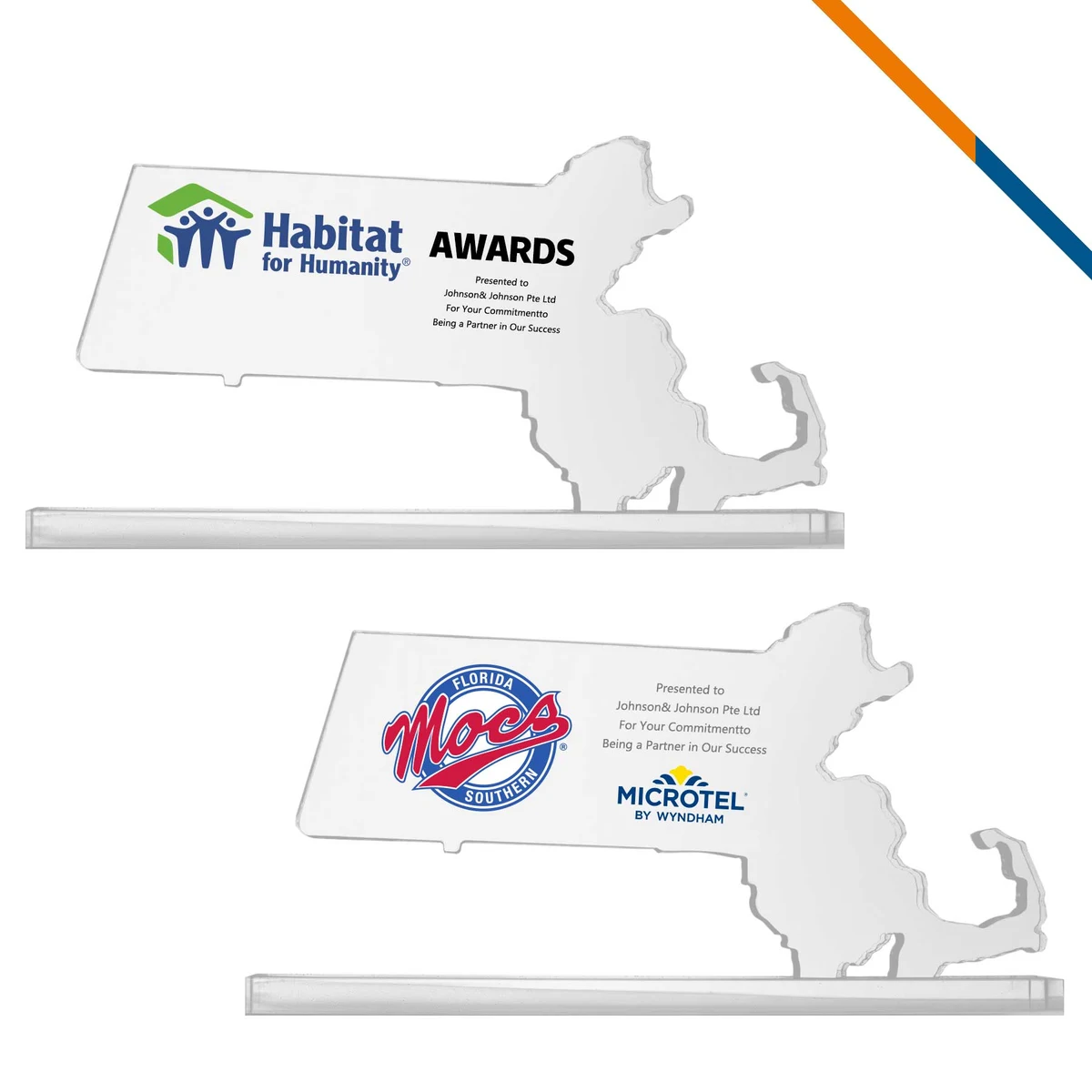 Kuson Massachusetts Crystal Award 1
