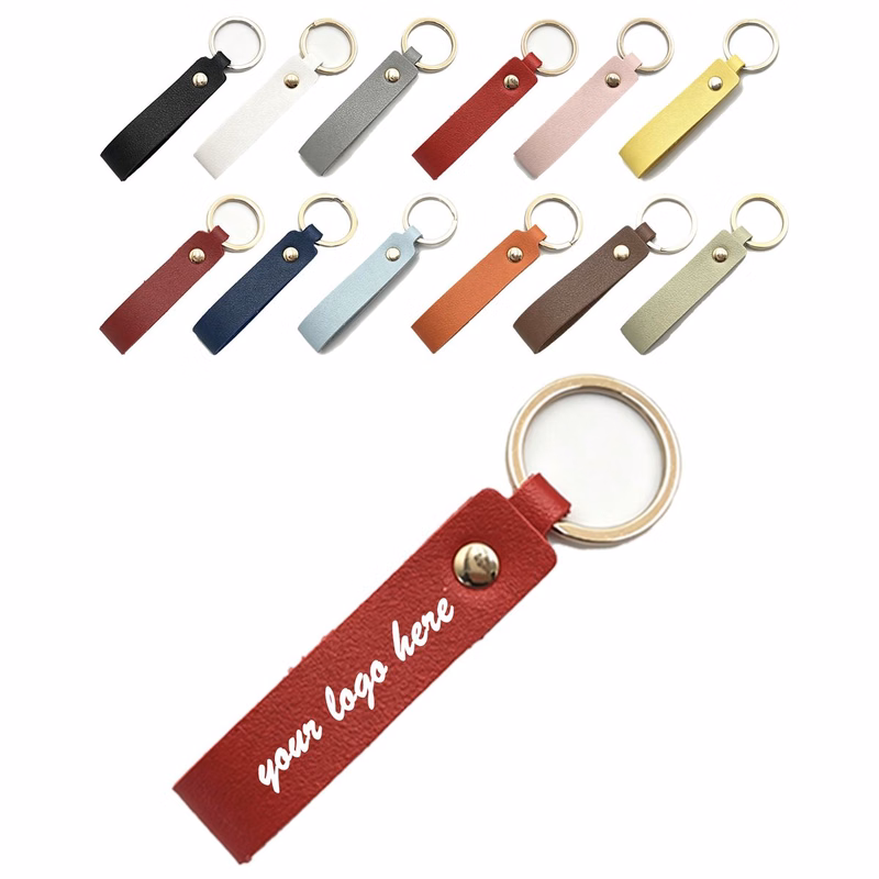 Pu Leather Strap Key Holder