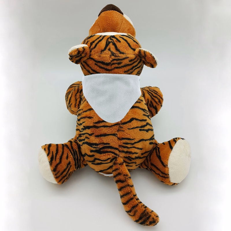 13" Laying Down Tiger