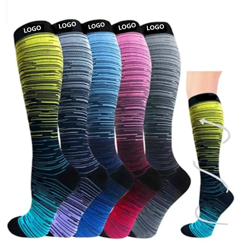 Compression Socks for Women&Men 20-30mmhg Knee High Socks 1