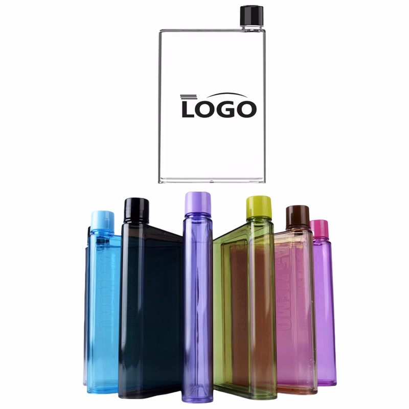 Plastic a5 Flat Transparent Water Cup