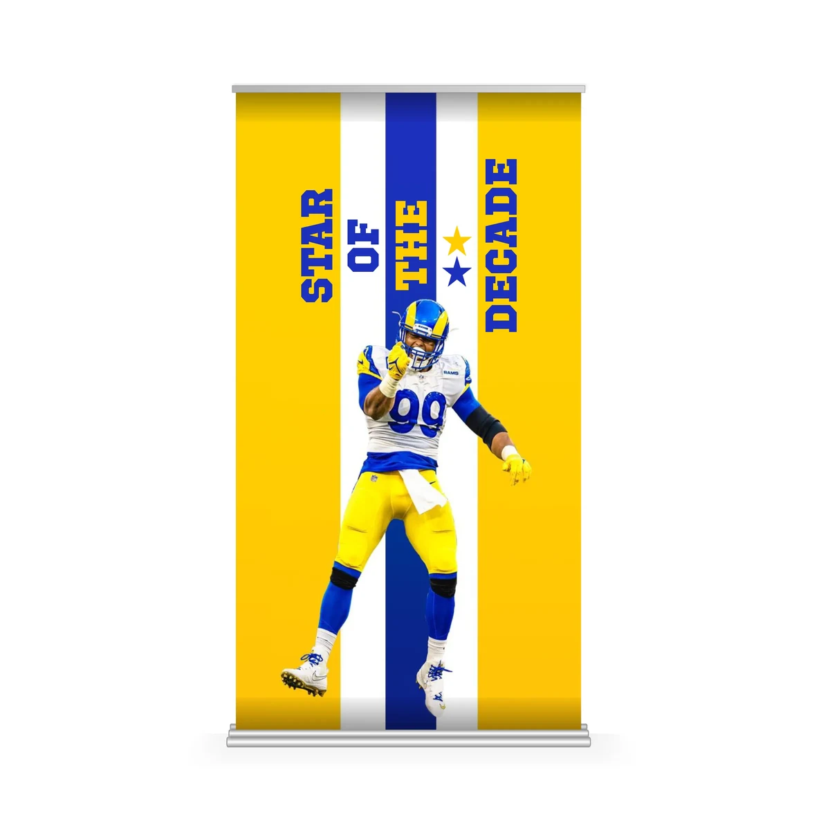 36" x 69" Wide Super Deluxe Retractable Banner Kit 1