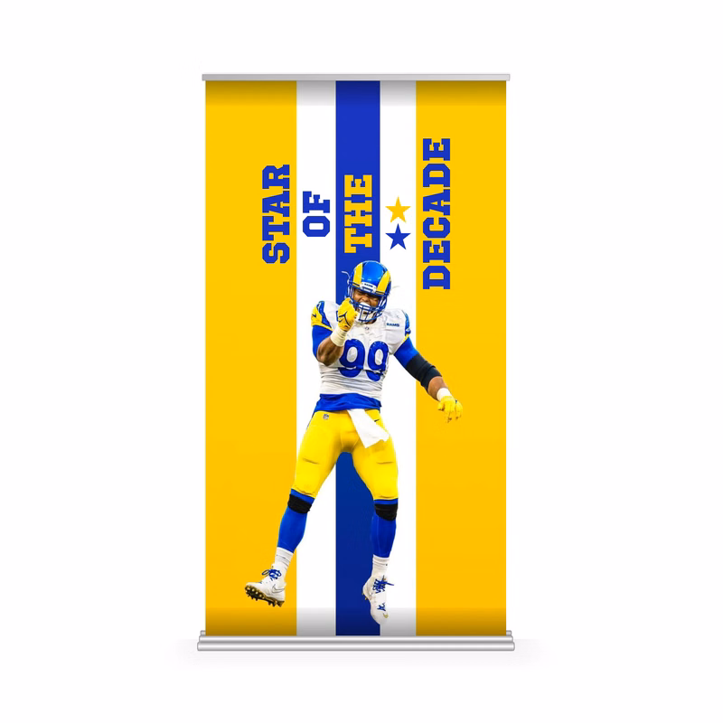 36" x 69" Wide Super Deluxe Retractable Banner Kit
