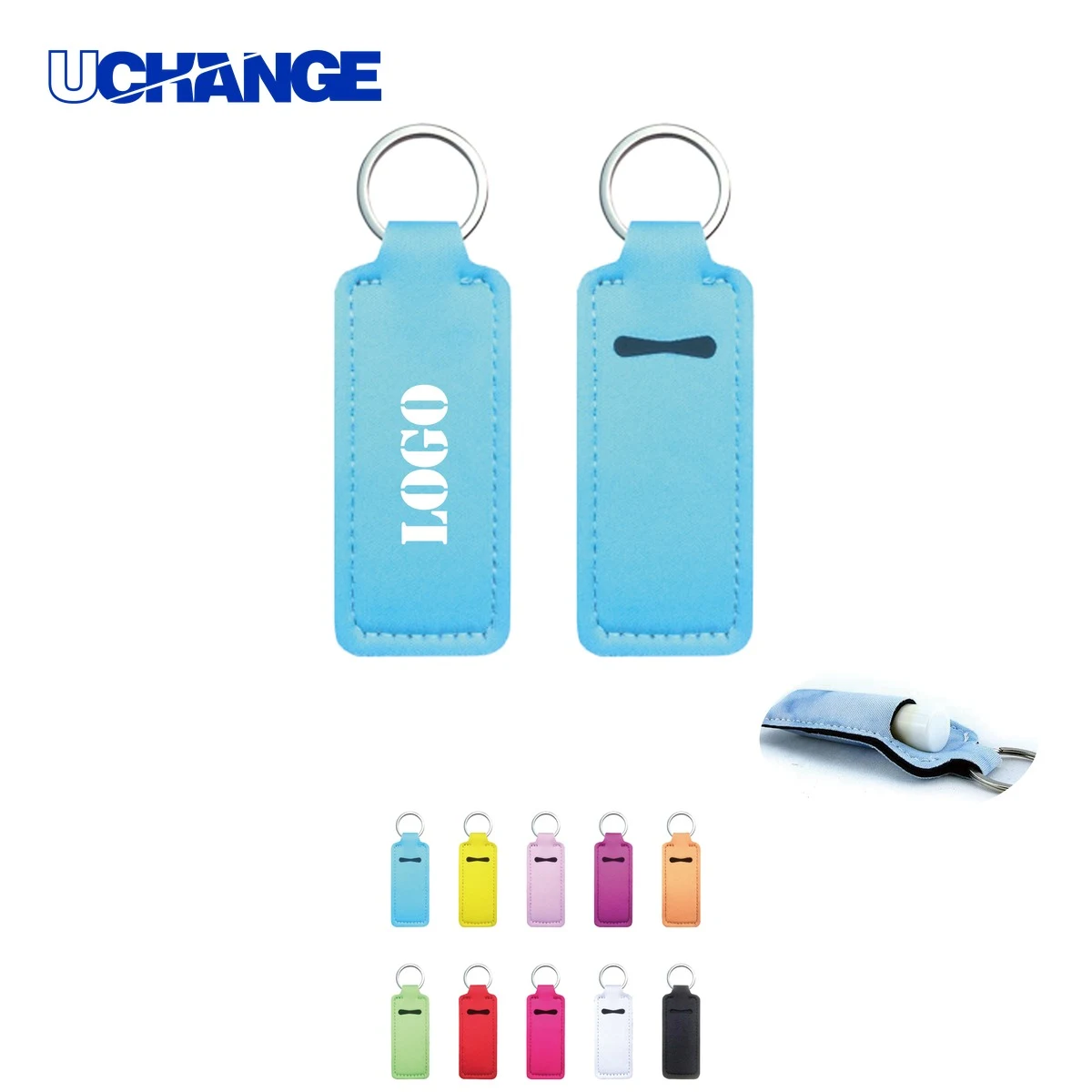 Lip Balm Holder Keychain 1