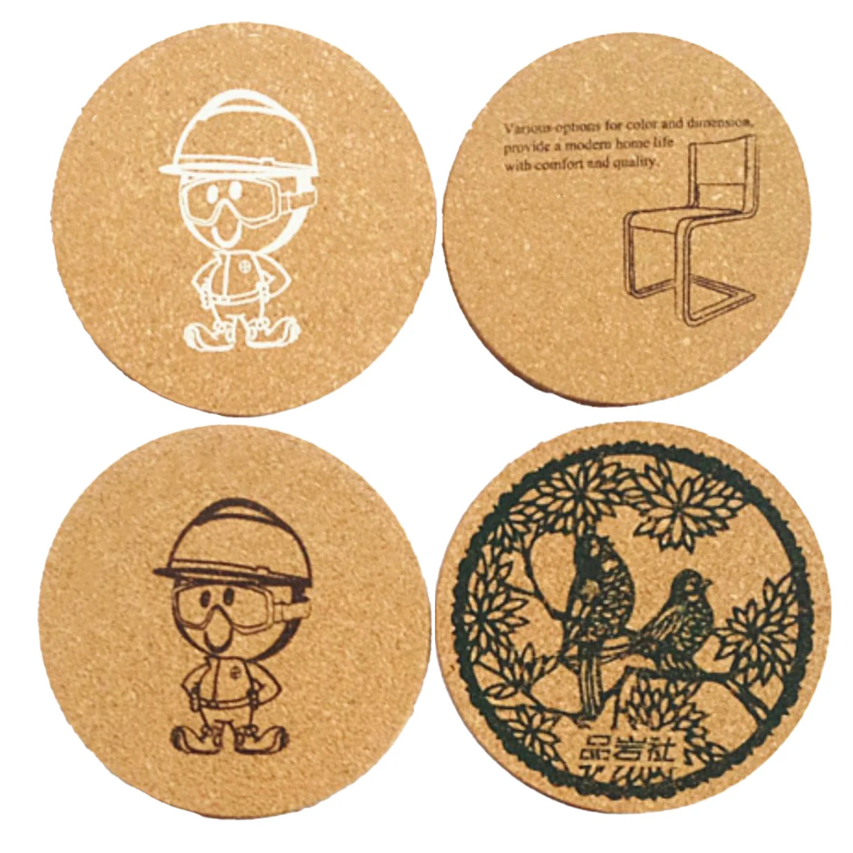 Cork Beverage Coaster 1