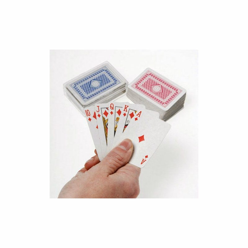 Mini Playing Card Decks - Plastic Case